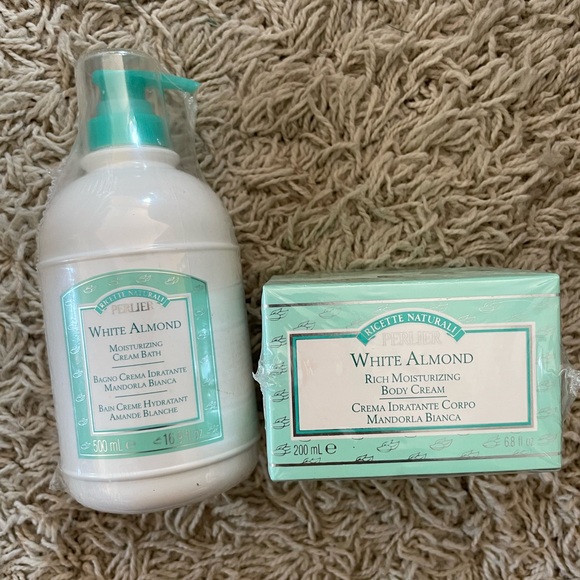Perlier White Almond Skincare Duo RARE - Sealed - Picture 1 of 5